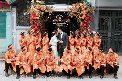 Hình ảnh và báo giá cho đội bê tráp của Long Biên Wedding